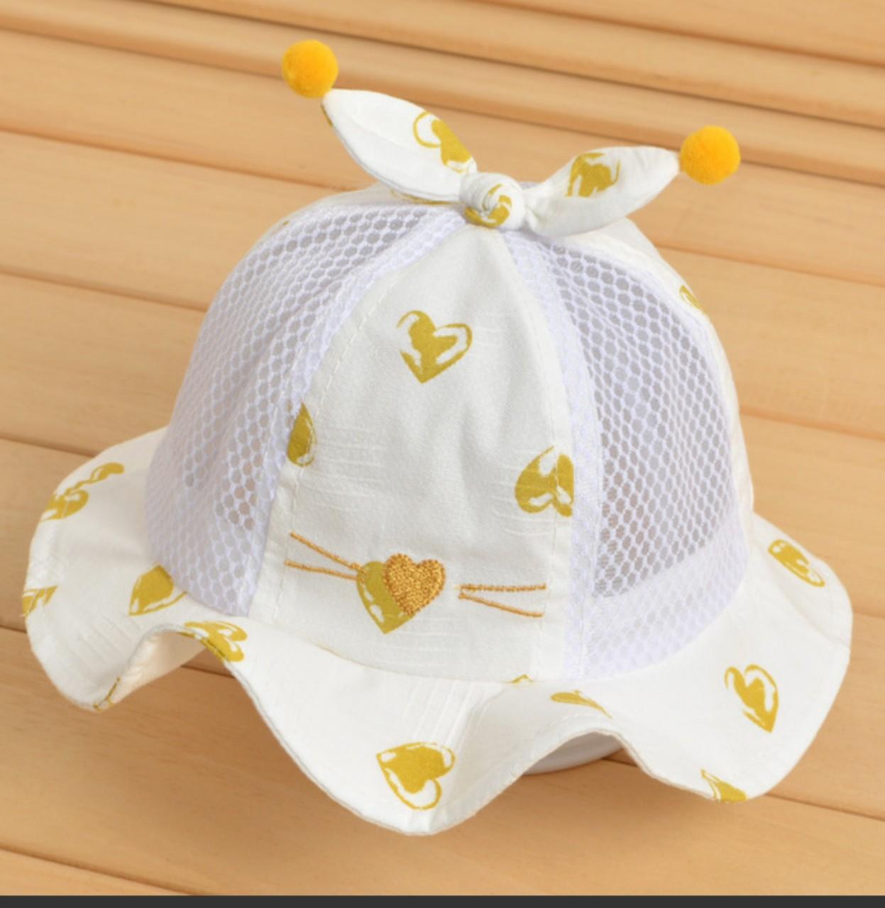 Nón Mũ lưới mèo cho bé 6 đến 24 tháng-M14