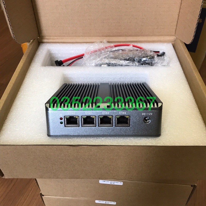 Router pfsense, OPNsense,OpenWRT, 4 port intel i211 Gigabit