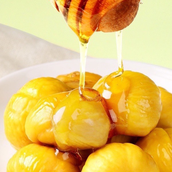 Gói 100gr hạt dẻ tẩm mật ong ăn ặt