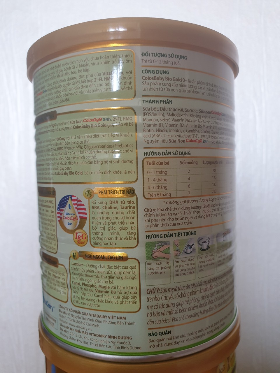(Có tích điểm) Sữa Colosbaby Bio Gold 0+ 400g