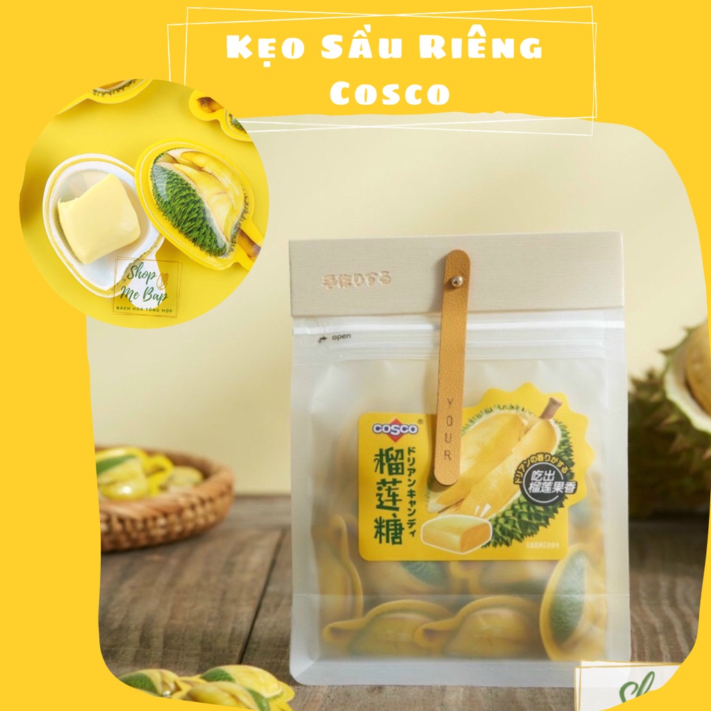 [ SET 2 GÓI ] KẸO SẦU RIÊNG COSCO 160gr - THÁI LAN