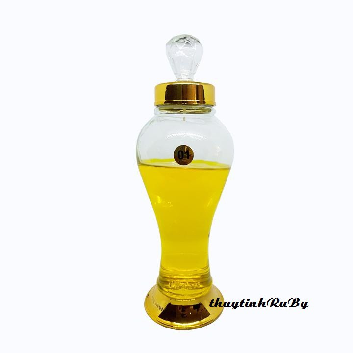 Bình ngâm rượu sâm 1 lít - bình thủy tinh ngâm rượu
