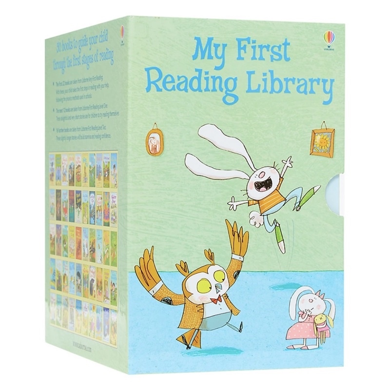 ♣✲№  [KÈM AUDIO] MY FIRST READING LIBRARY - USBORNE XANH