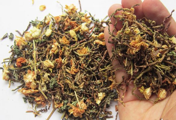 1kg trà sơn mật hồng sâm