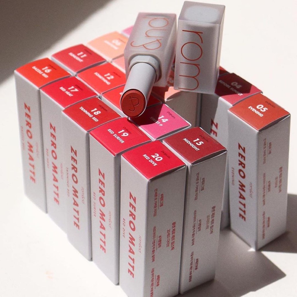 Son Thỏi Lì Romand Zero Matte Lipstick