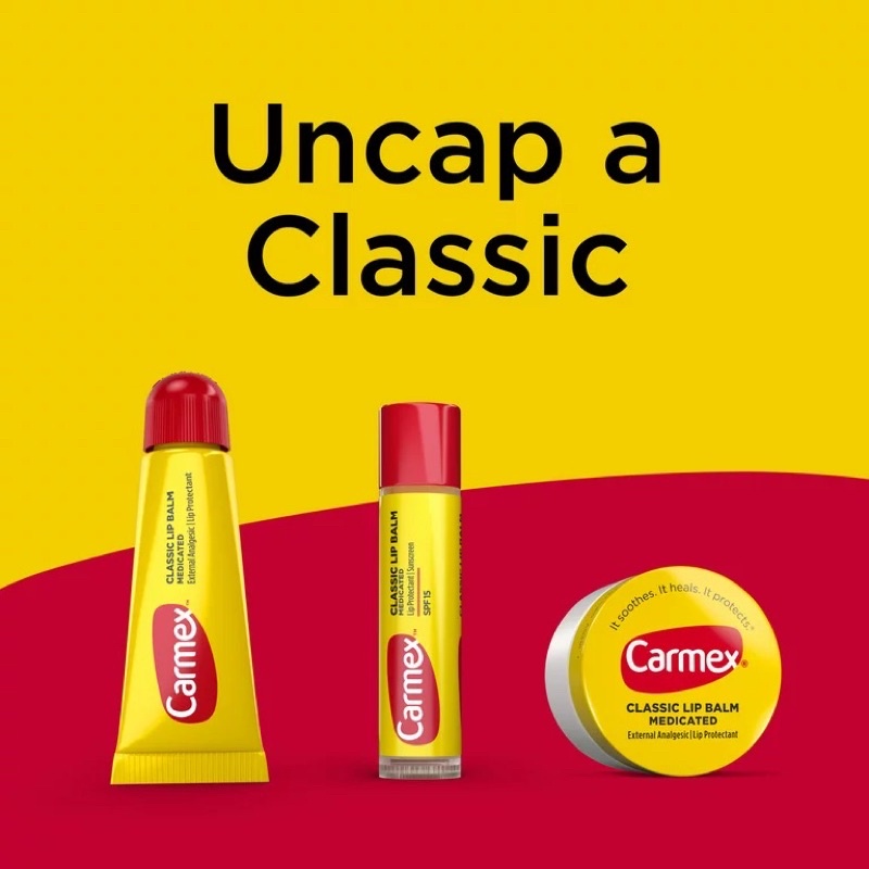 [Săn sale - Bill Mỹ] THỎI LẺ SON DƯỠNG MÔI CARMEX CLASSIC LIP BALM SPF 15