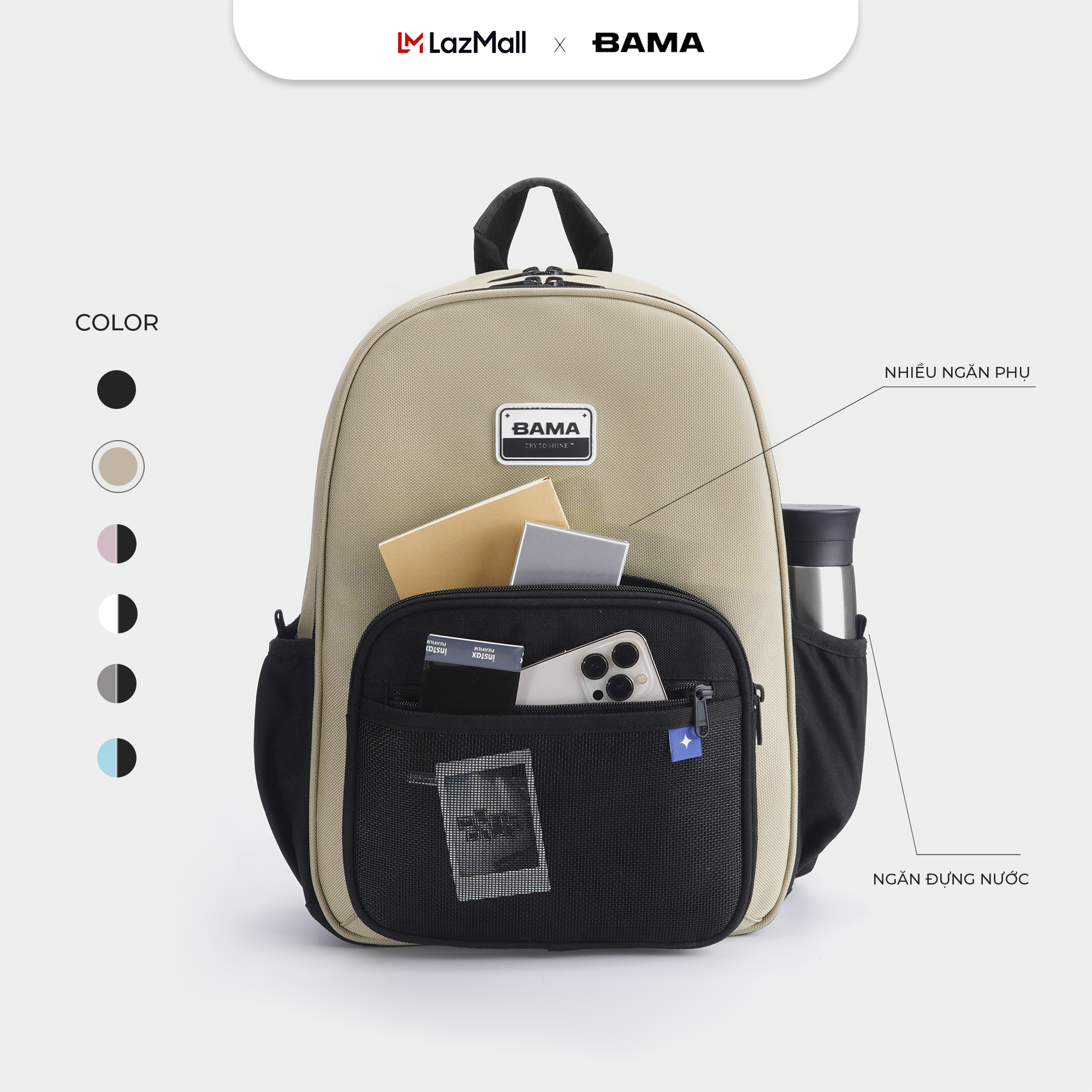 Balo BAMA Simple Backpack 4.0