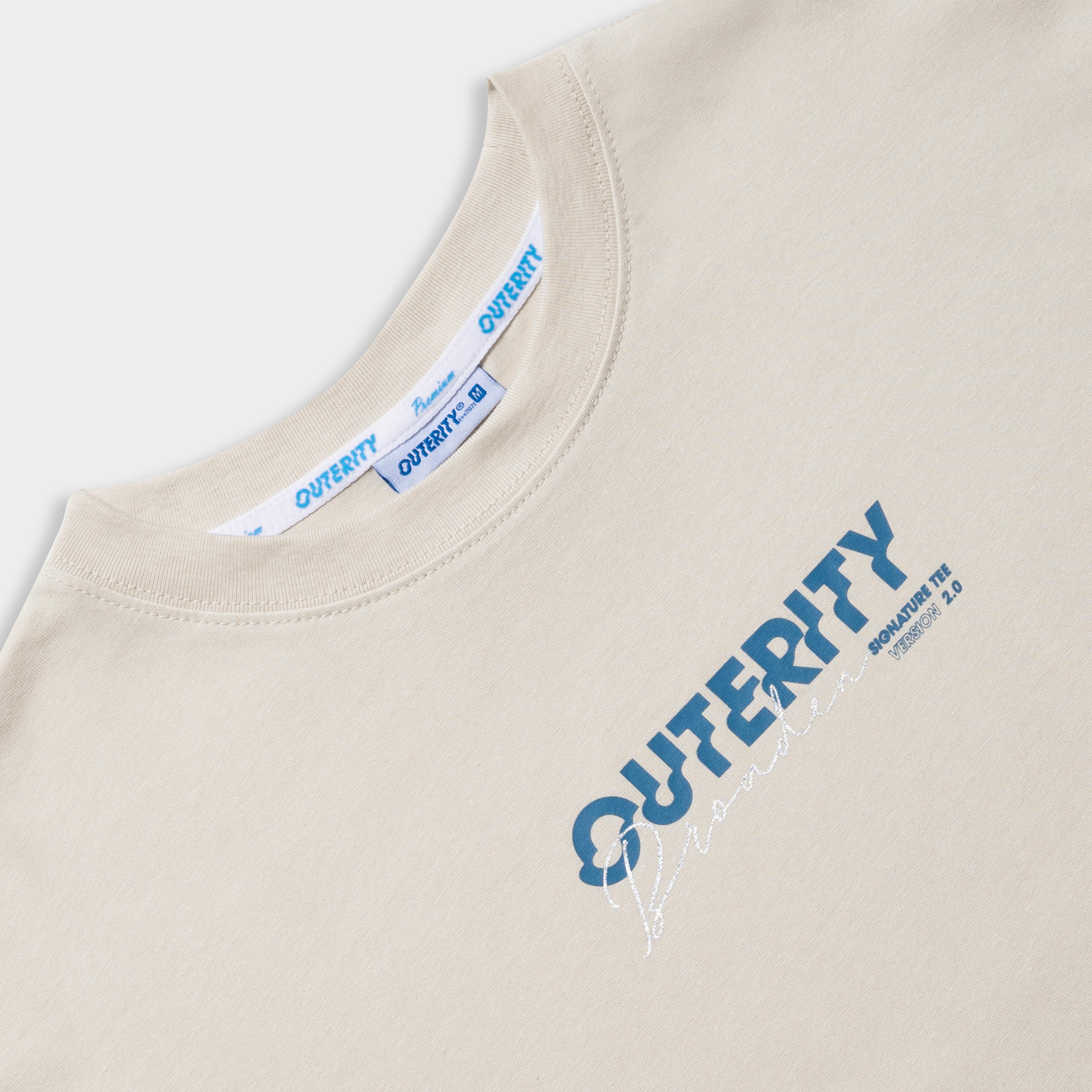 Áo thun Outerity Signature v2.0 / Màu Light Grey - ORP186