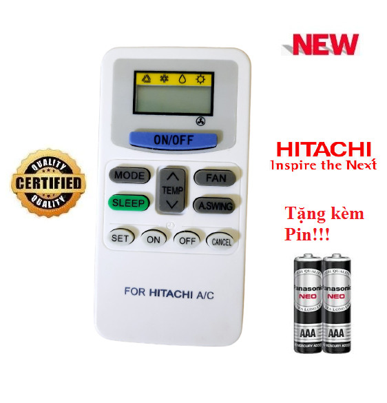 Điều khiển điều hòa Hitachi các dòng Hitachi RAS-X RAS- RAS-EJ 1HP 1.5HP 2HP 9000 12000BTU- Hàng tốt