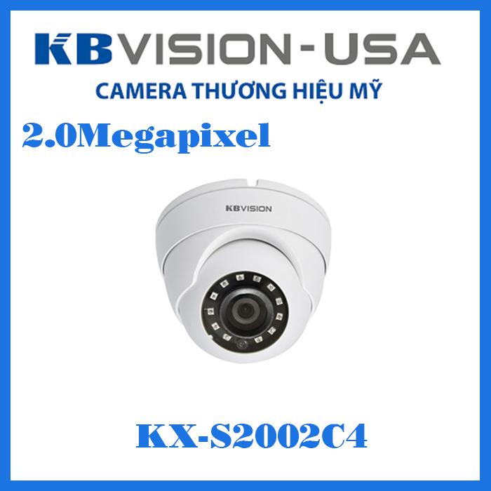 Camera Dome hồng ngoại 2.0 Mp KBVISION KX-S2002C4