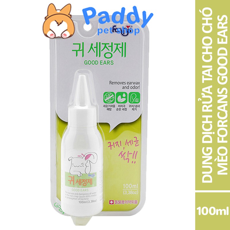 Dung Dịch Vệ Sinh Mắt, Tai & Răng Miệng Cho Chó Mèo Forcans