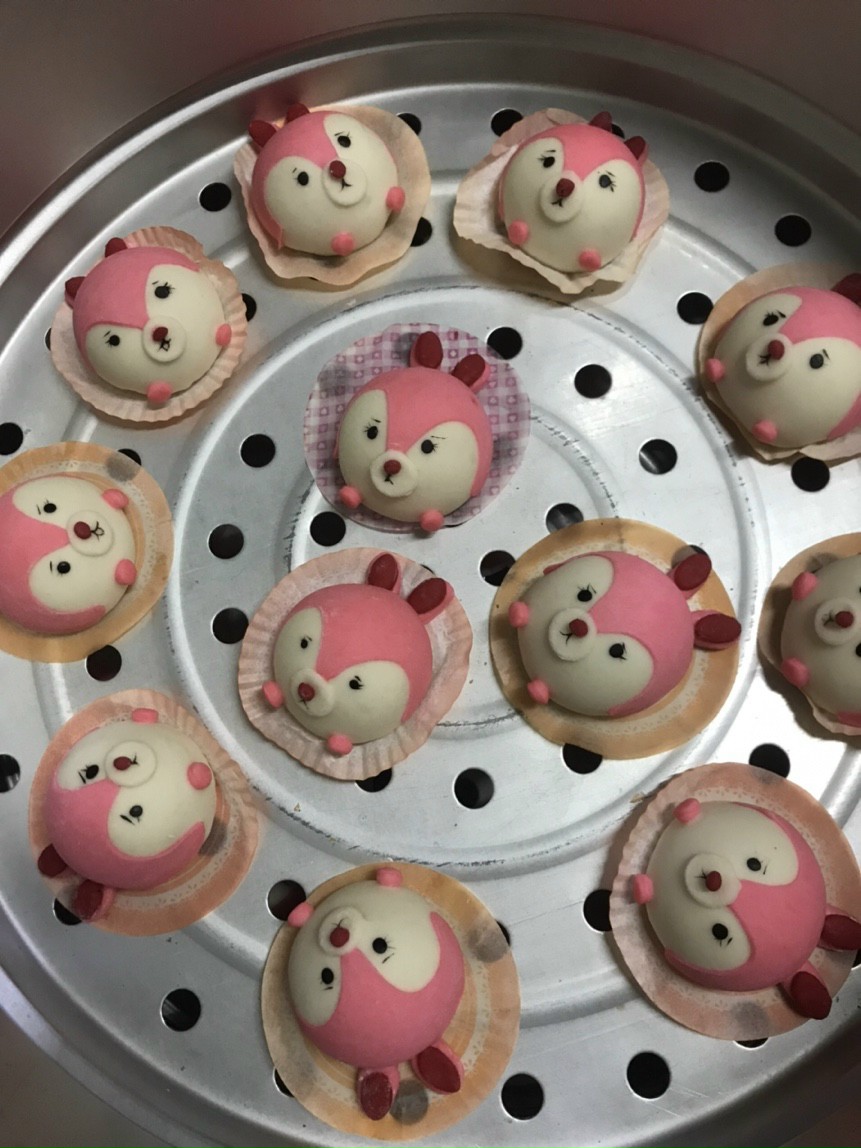 Bánh bao tạo hình các loại - 80gam