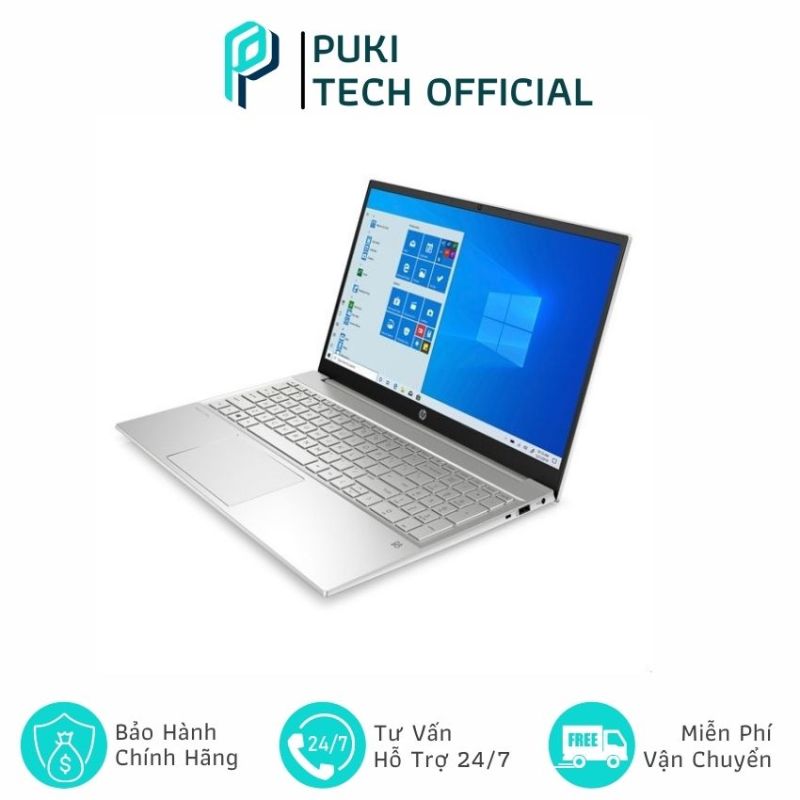 [Freeship] Laptop HP 240 G8 14inch FHD (3D0E1PA)/ Core i5-1135G7/ RAM 4GB DDR4/ 256GB SSD/ 3 Cell 41 Whrs/ Win 10SL/ 1 Yr/ Silver -PUKI Tech Official- PUKI101 Hàng Chính Hãng, Thiết Kế Mỏng Nhẹ, Cấu Hình Ổn Định Dùng Cho Văn Phòng, Thiết Kế Đồ Họa, Gaming