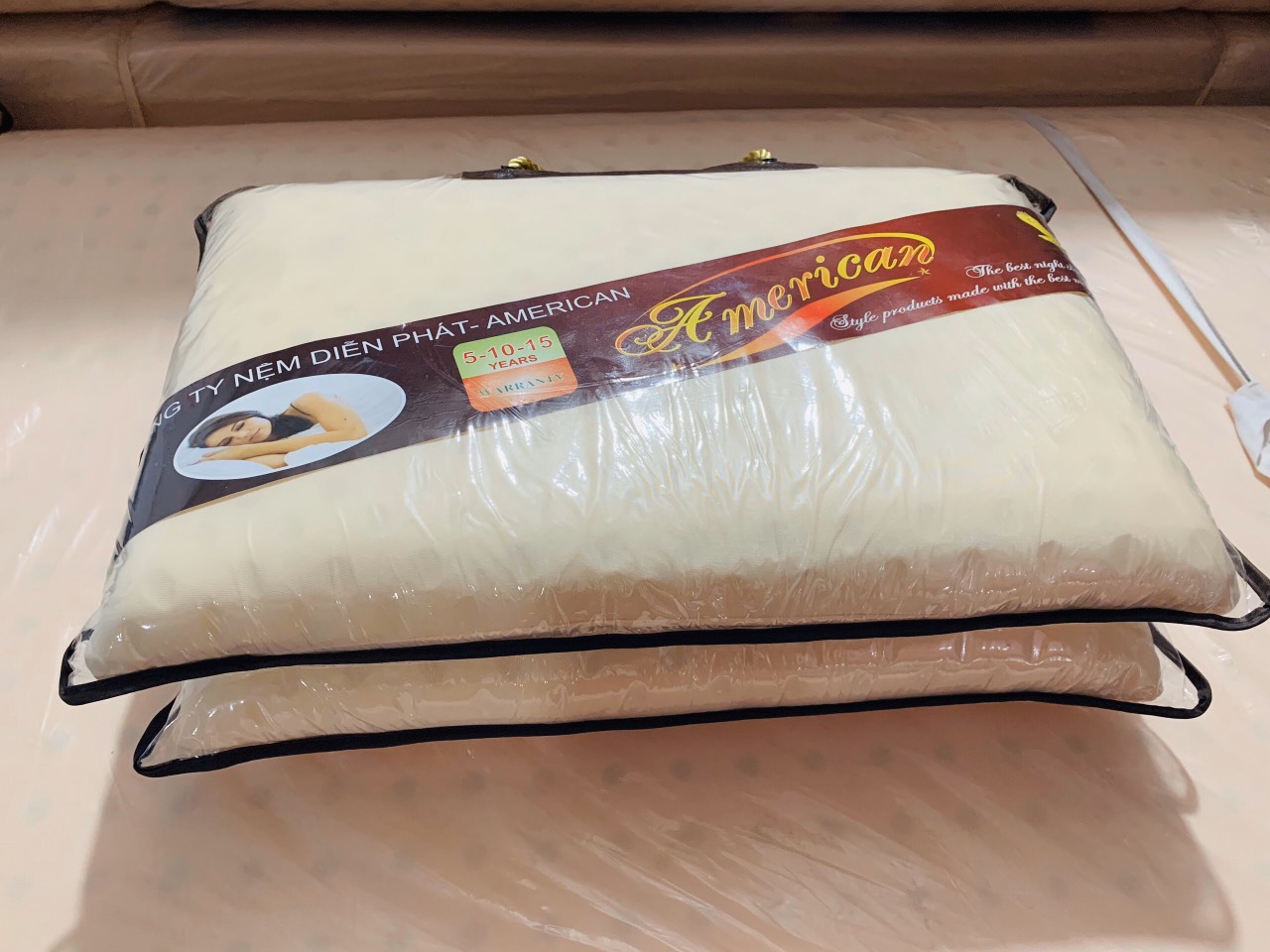 [HCM]Gối cao su non 50x70