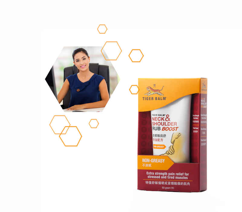 Dầu xoa bóp vai cổ Tiger Balm Neck & Shoulder Singapore 50g
