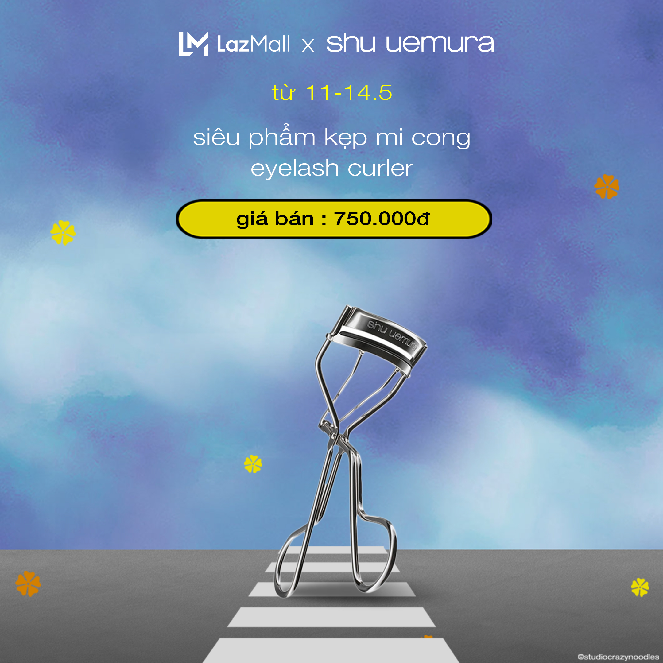 kẹp bấm mi shu uemura eyelash curler