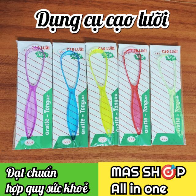 Thìa cạo lưỡi, đồ nạo lưỡi / Dụng cụ làm sạch lưỡi