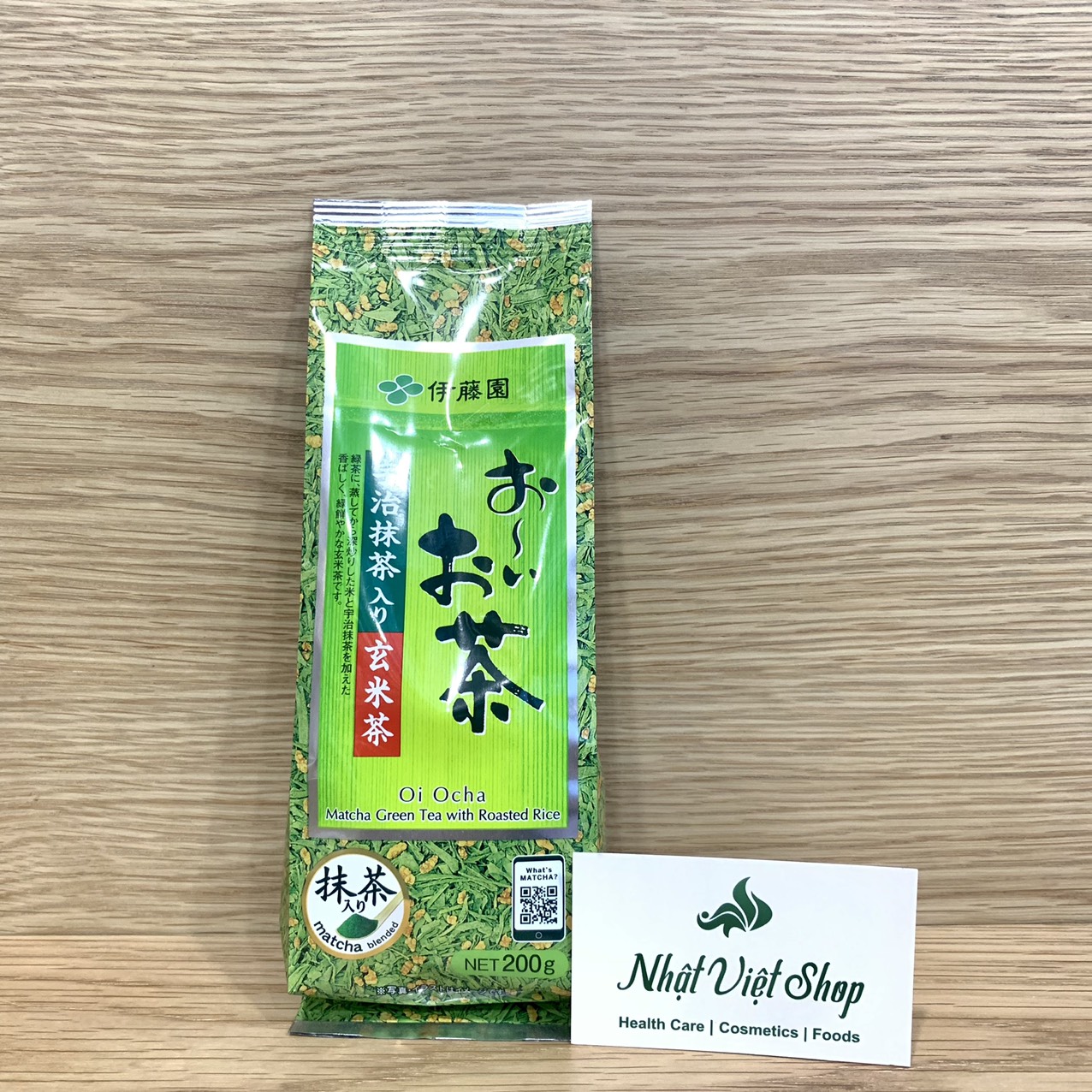 Trà Xanh Gạo Lứt Rang Itoen Oi Ocha 200g