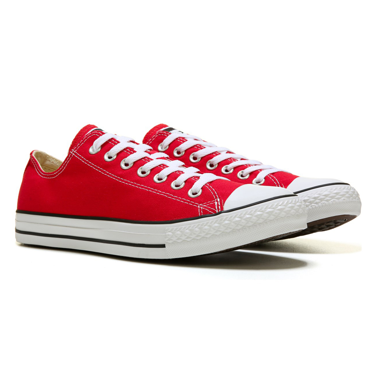 [HCM]Giày Sneaker Cổ Thấp CVS Nữ Màu Đỏ Tươi
