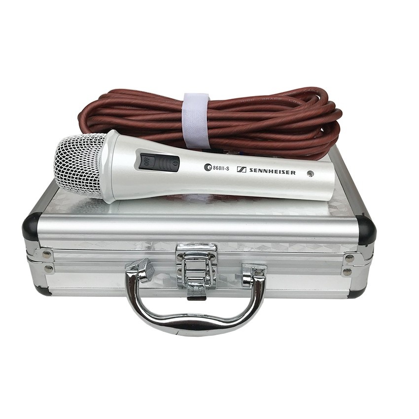 [HCM]Míc Dây ( Bãi Mỹ) Mic Hát Karaoke Chuyên Nghiệp Mic Hát Gia Đình Mic Hát Karaoke Shunison SN 868 - Bắt Âm Tốt Âm Bass Chuẩn Chống Hú Chống Rè Dây Nối Dài Linh Hoạt. Bảo Hành 12 Tháng Uy Tín