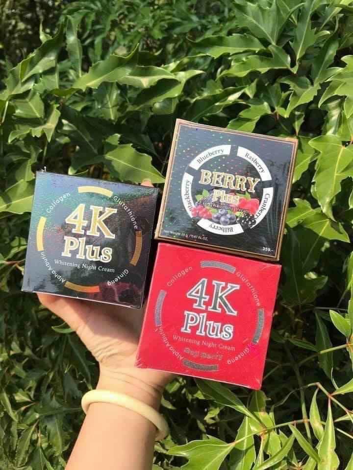 KEM 4K PLUS ĐỎ CHO DA MỤN