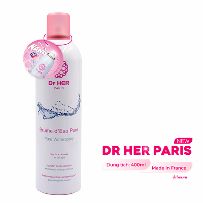 Xịt khoáng Pháp Dr HER_400ML