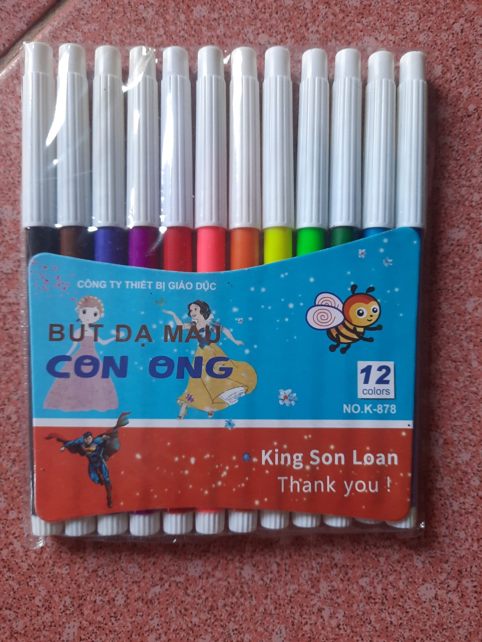 BỘ 12 BÚT DẠ TÔ MÀU RẺ