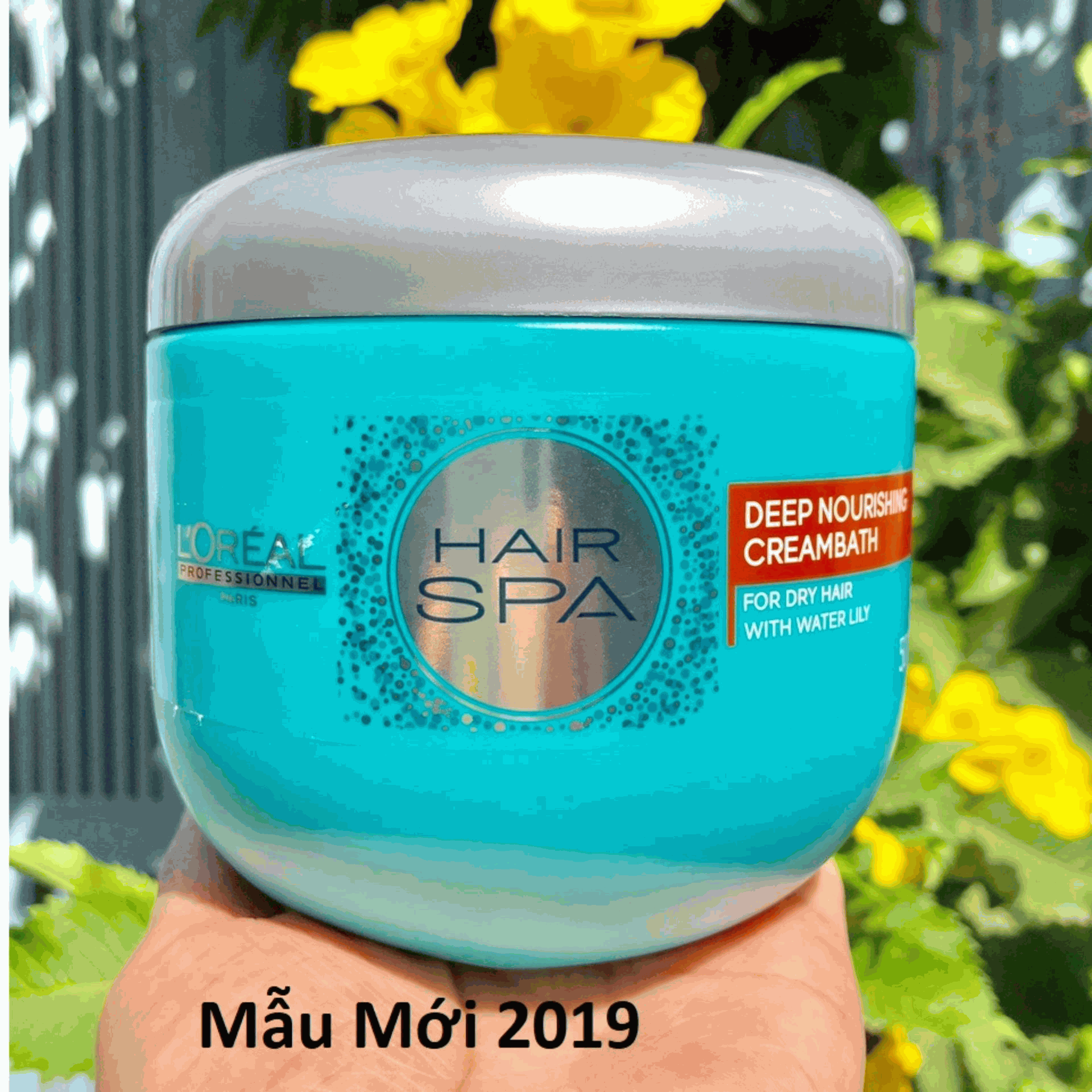 Kem ủ tóc suôn mượt Loreal Hair Spa DEEP NOURISHING CREAMBATH 500ml (HANG CHUAN)