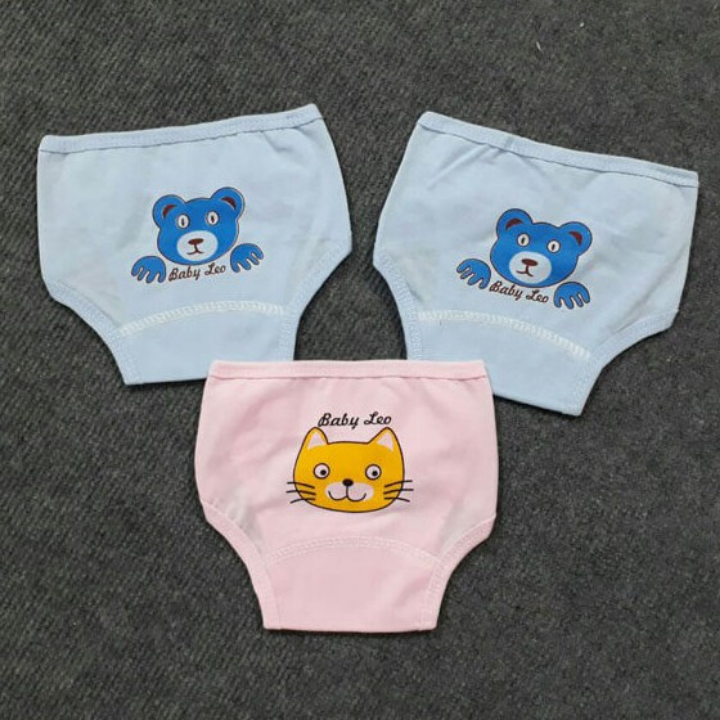 Quần đóng bỉm Leo in mông cho bé từ 5-8kg set 5 chiếc