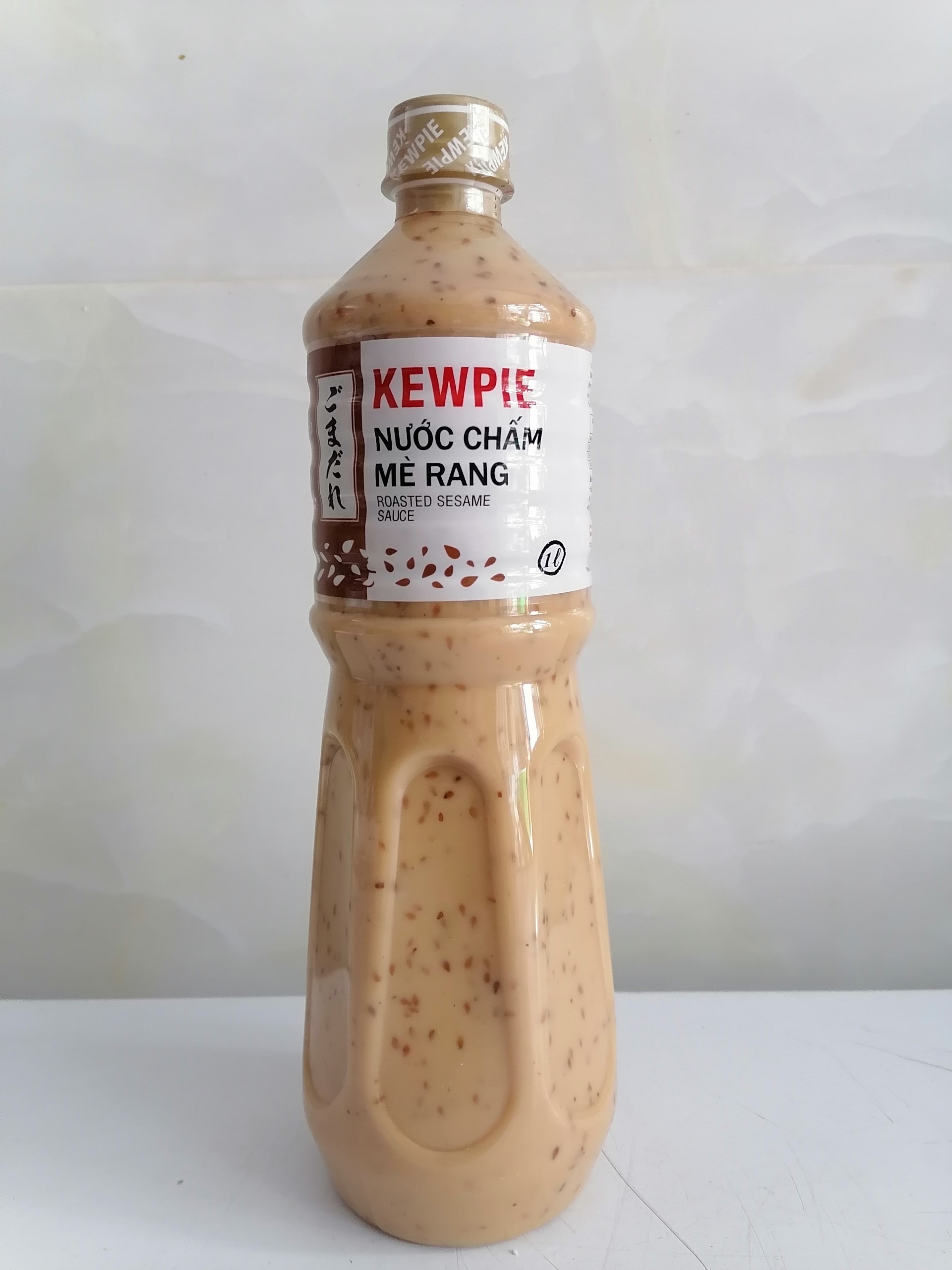 [NHÃN NÂU] [CHAI LỚN 1 LÍT] NƯỚC CHẤM MÈ RANG [VN] KEWPIE Roasted Sesame Sauce