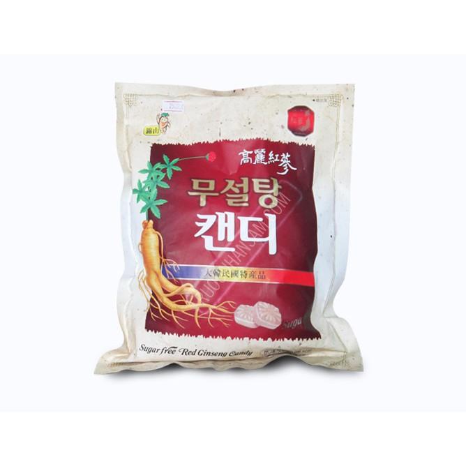 [HCM]KẸO SÂM HÀN QUỐC KHÔNG ĐƯỜNG 500G GÓI TRẮNG