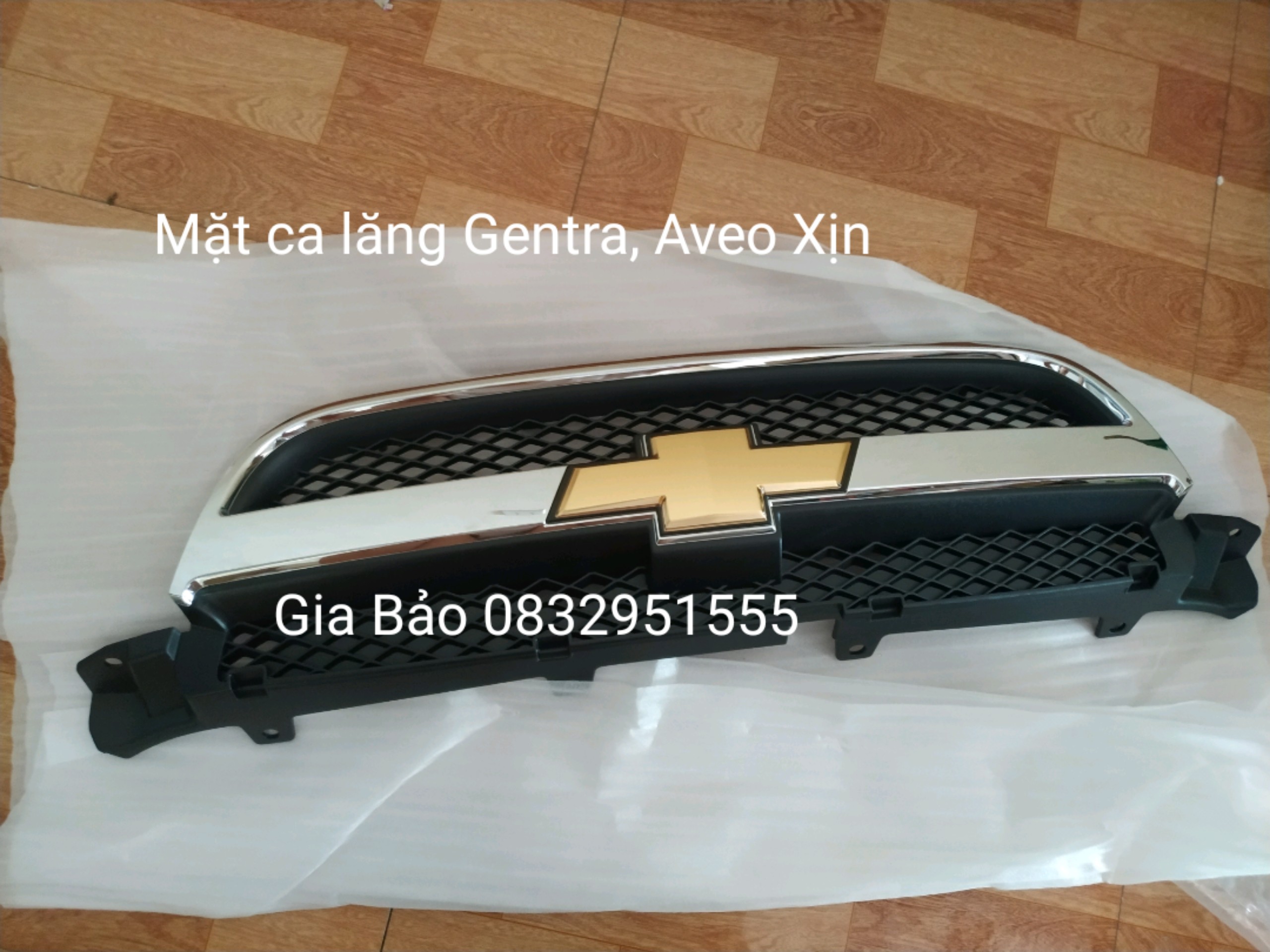 mặt ga lăng Aveo , Gentra , xịn, dấu cộng