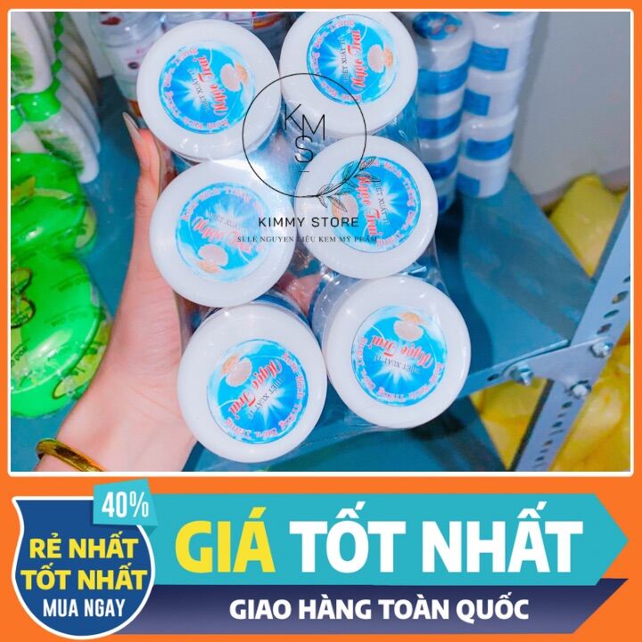 [HCM]kem Kích trắng nắp hồng