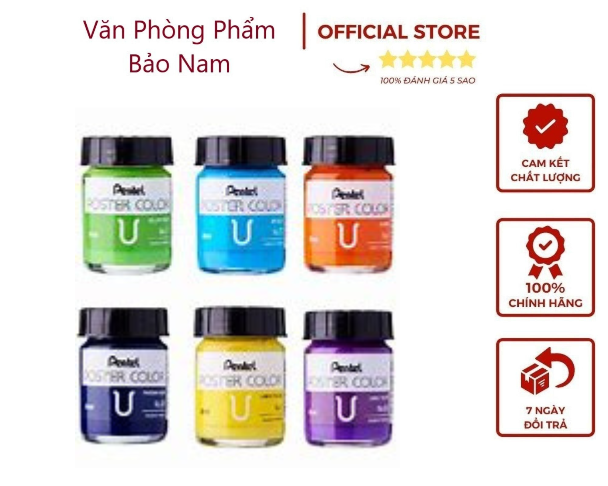 Màu Vẽ Pentel Poster Color 30ml