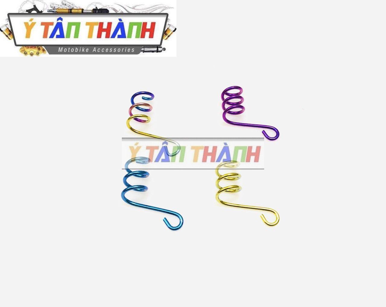 Pas giữ dây dầu kiểu lò xo titan