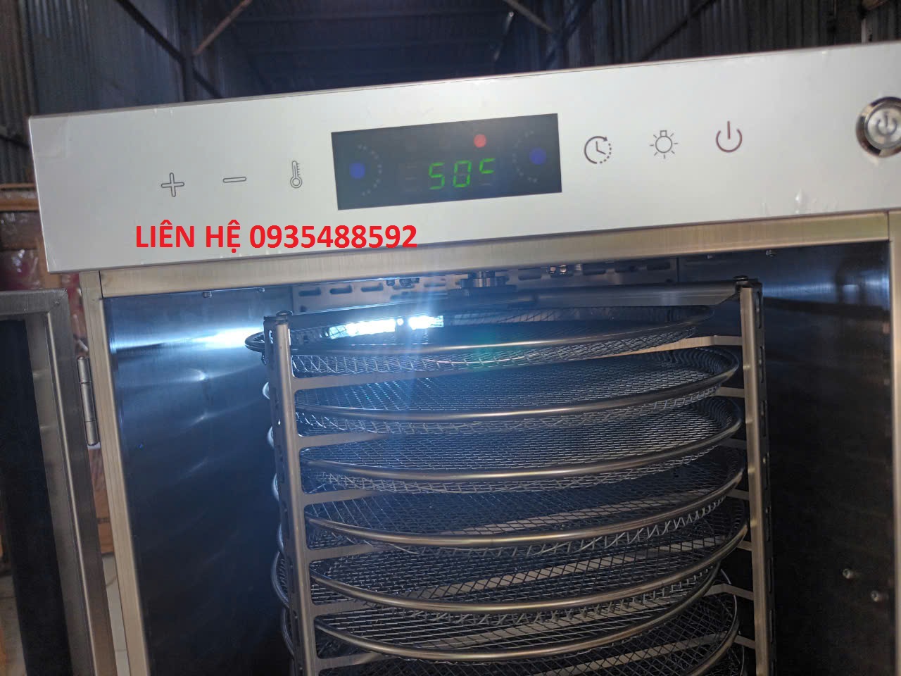 MẤY SẤY THỰC PHẨM UCK chính hãng-20 khay tròn giá rẻ,bảo hành 12 tháng