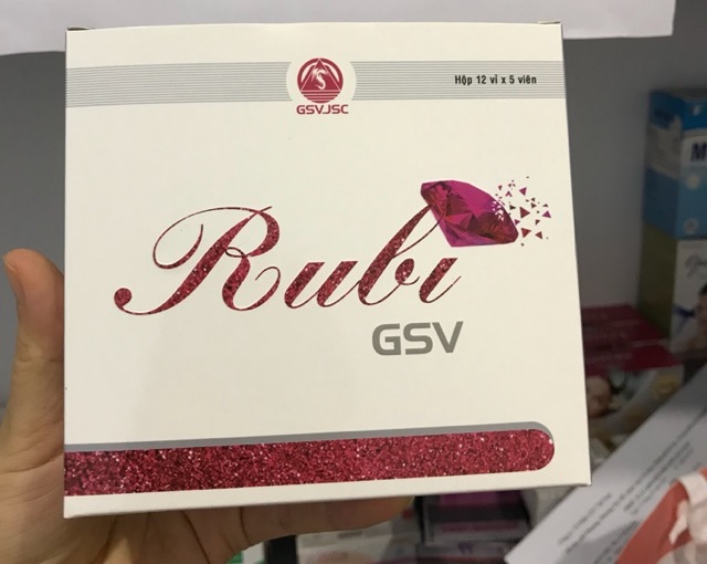 RUBI GSV (H/60V). GIÚP LÀM ĐẸP DA