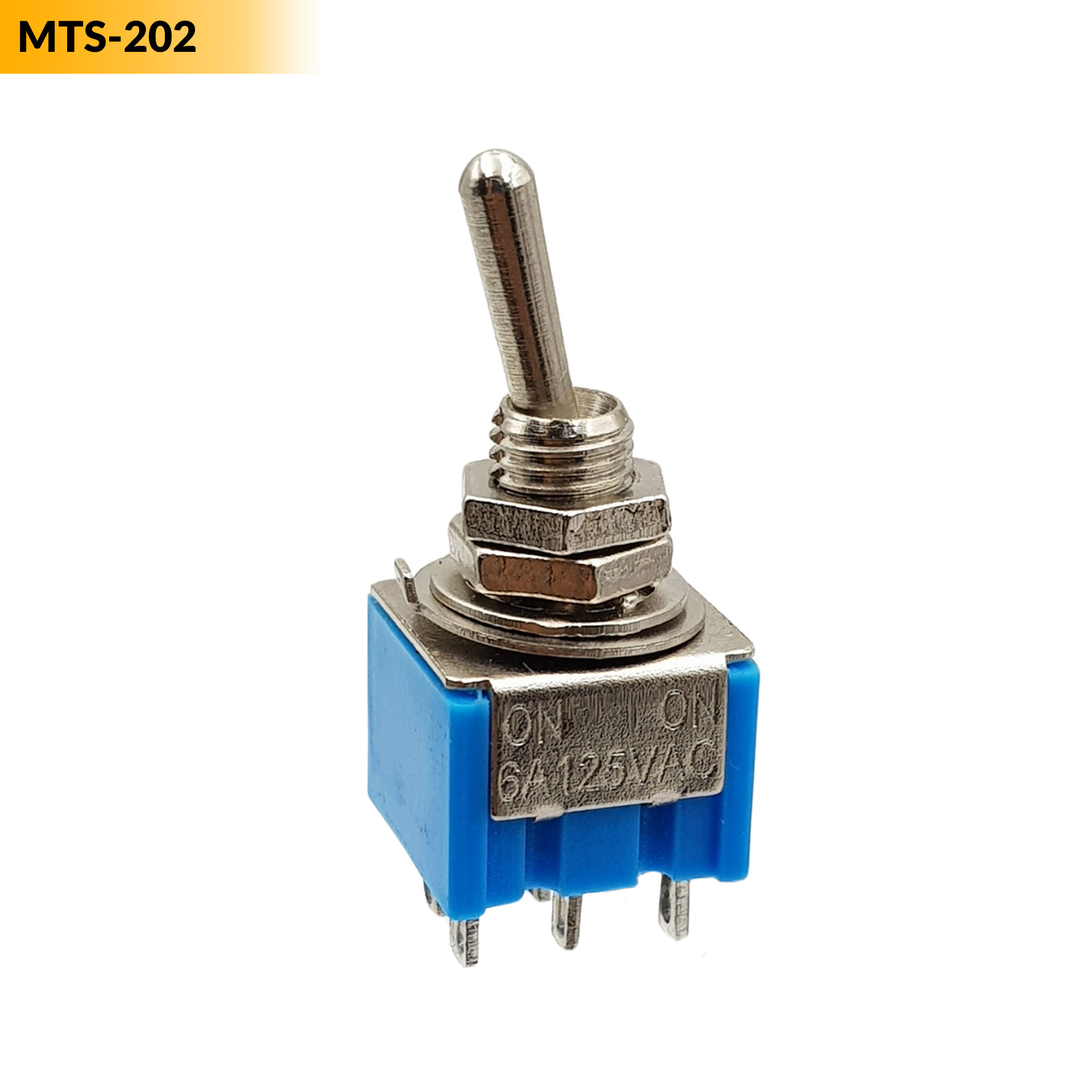 Bộ 2 công tắc gạt 6 chân 6A ( 2 trạng thái )