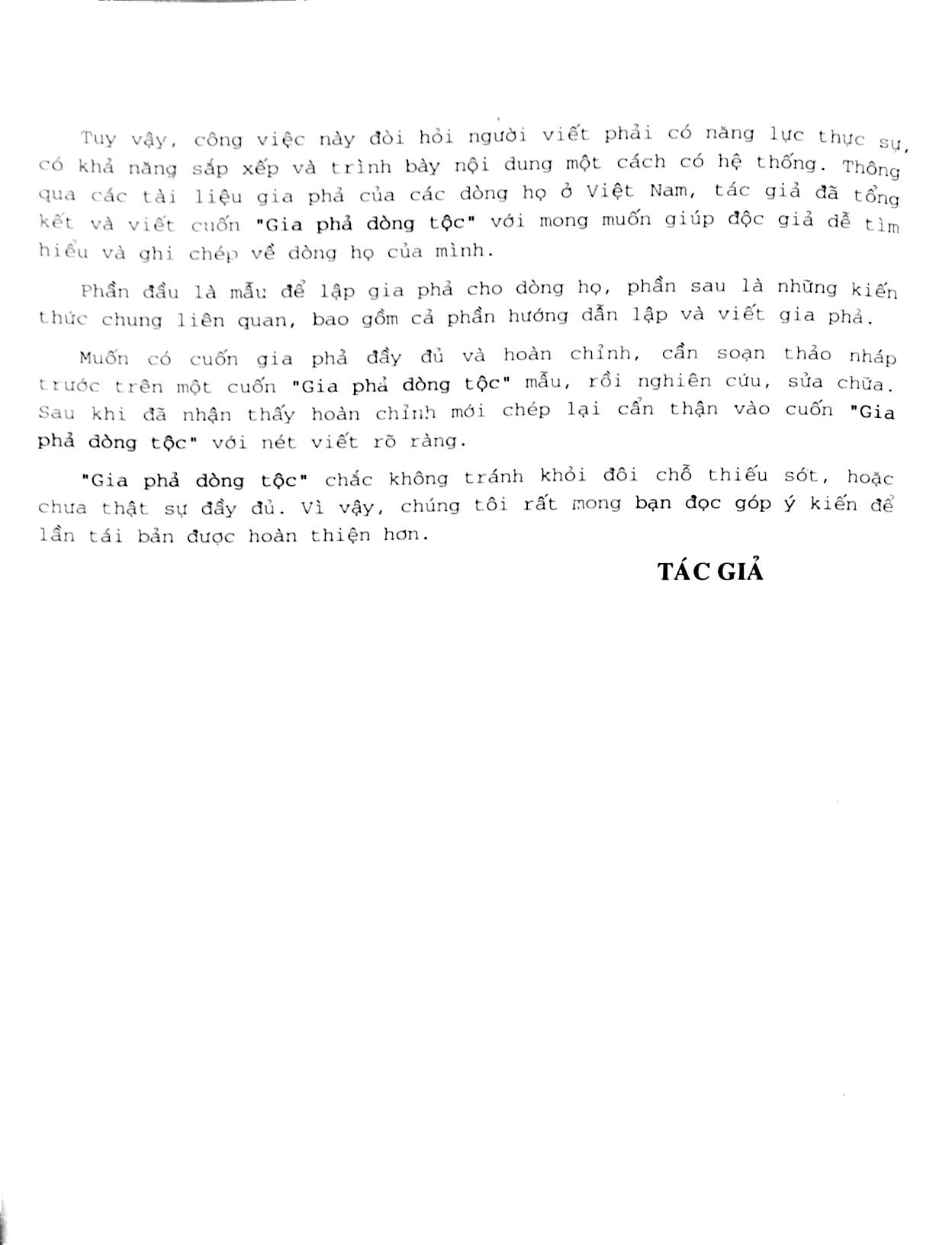 Fahasa - Gia Phả Dòng Tộc