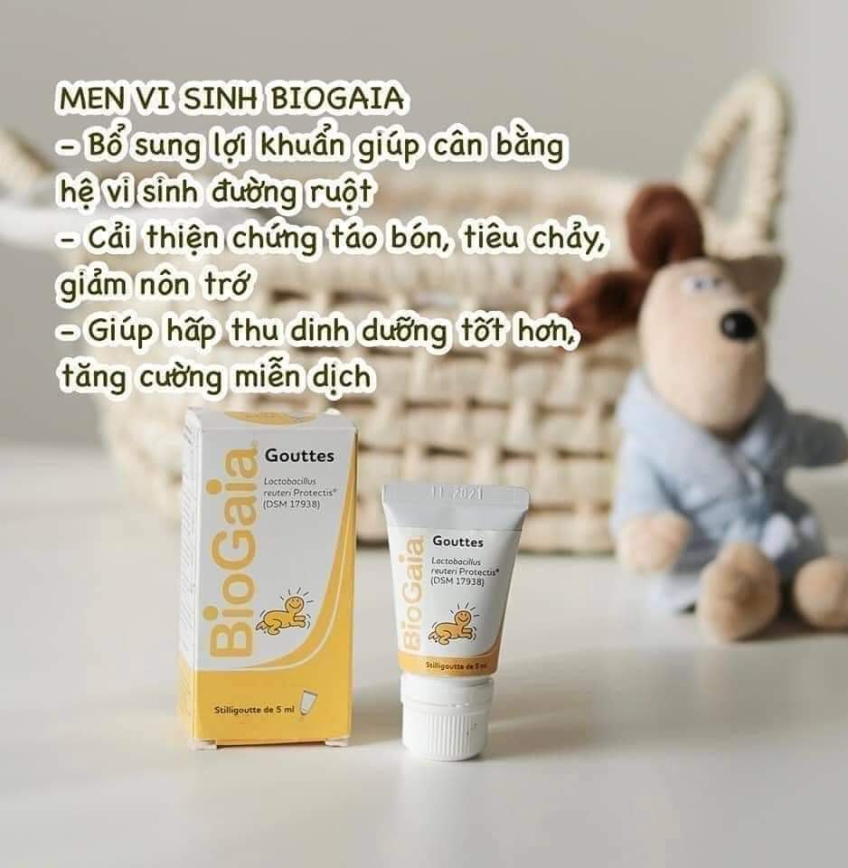 MEN VI SINH BIOGAIA PHÁP - TUÝP 5ML
