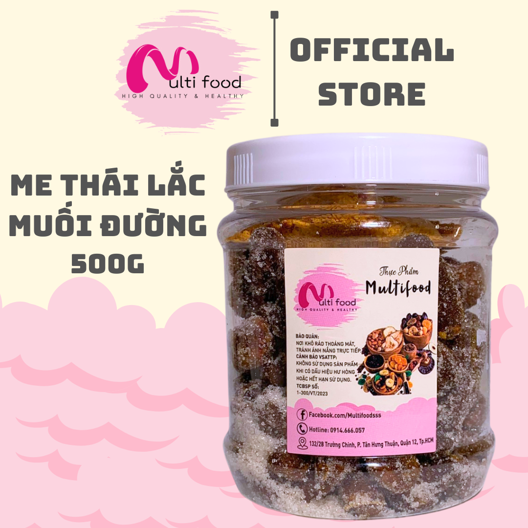 500g me thái lắc muối đường multifood