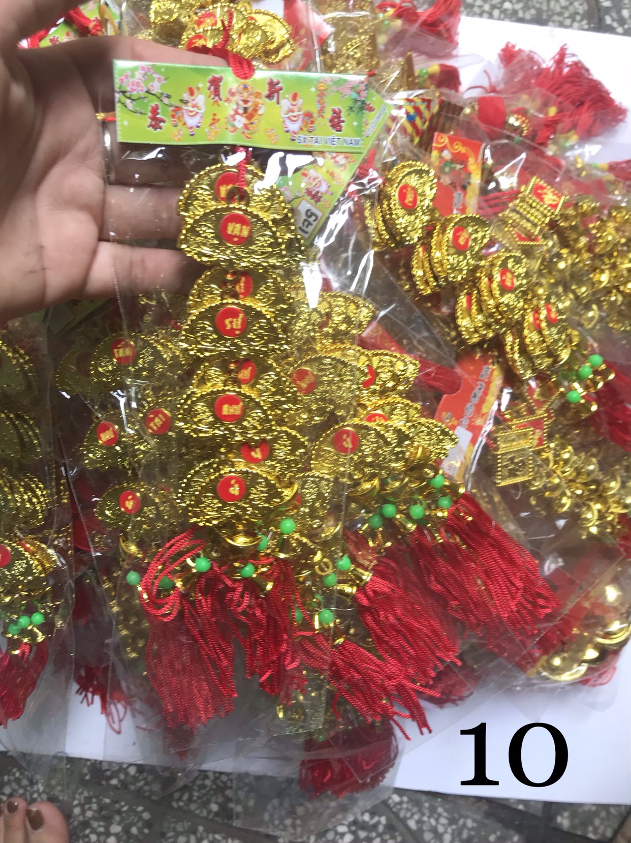 [HCM]Set 10 Dây Treo Trang Trí Tết