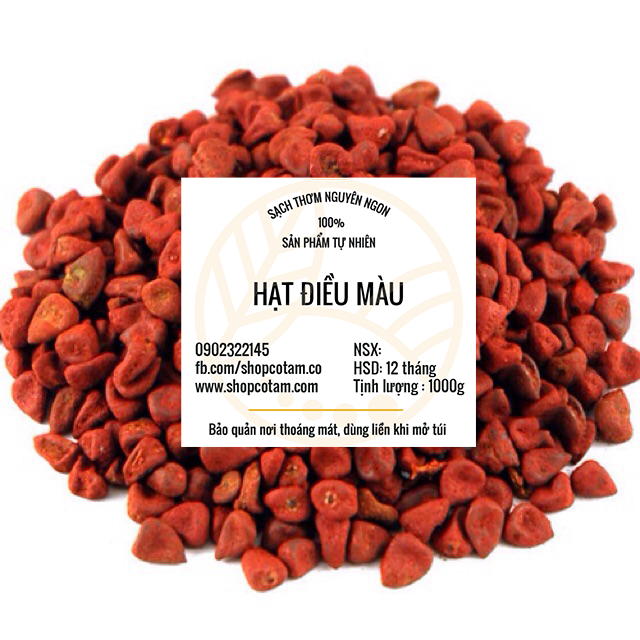 Hạt Điều Màu ( Cari) Loại 1