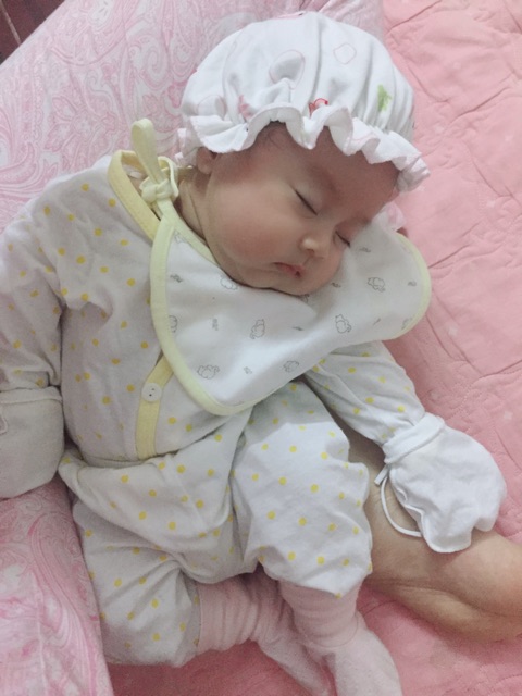 Mũ bèo sơ sinh/ Nón bèo cho bé sơ sinh dưới 3 tháng