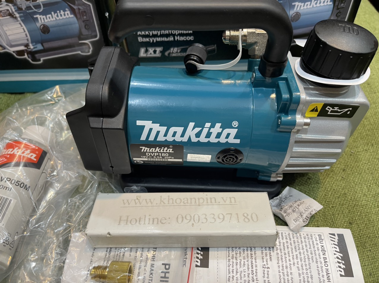 Máy hút chân không Makita DVP180Z