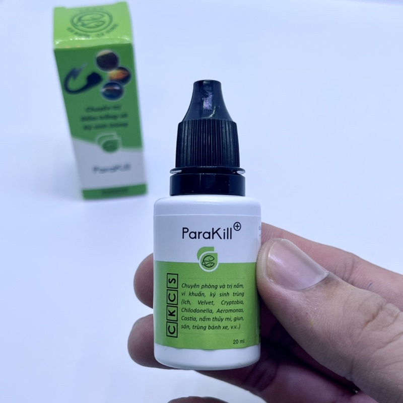 Anti Stress + ParaKill. Dưỡng cá ( Nấm, túm, lắc, lừ đừ, núp góc, đốm trắng, kí sinh trùng )