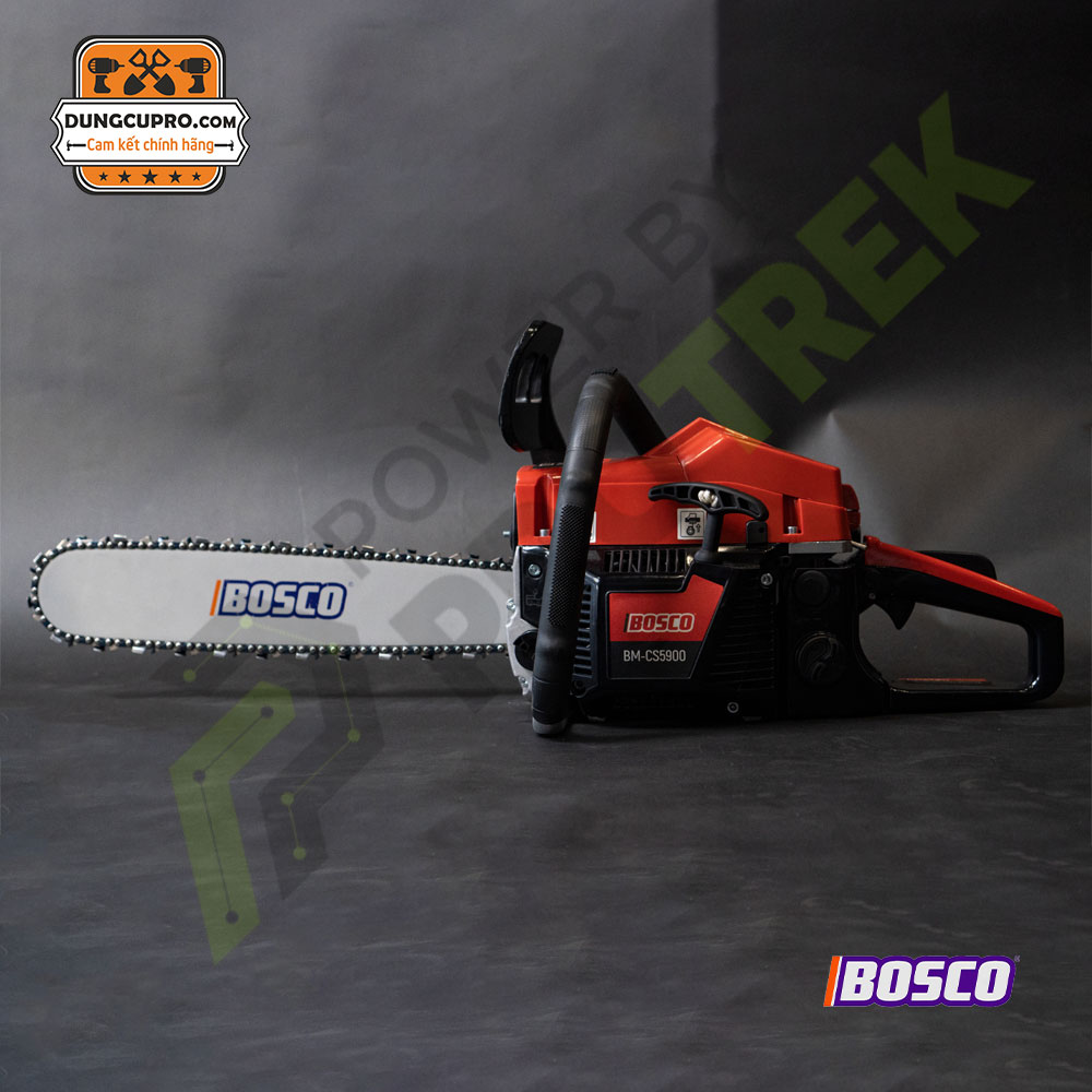MÁY CƯA XÍCH BOSCO 5900 58CC - DÀNH CHO GIA ĐÌNH