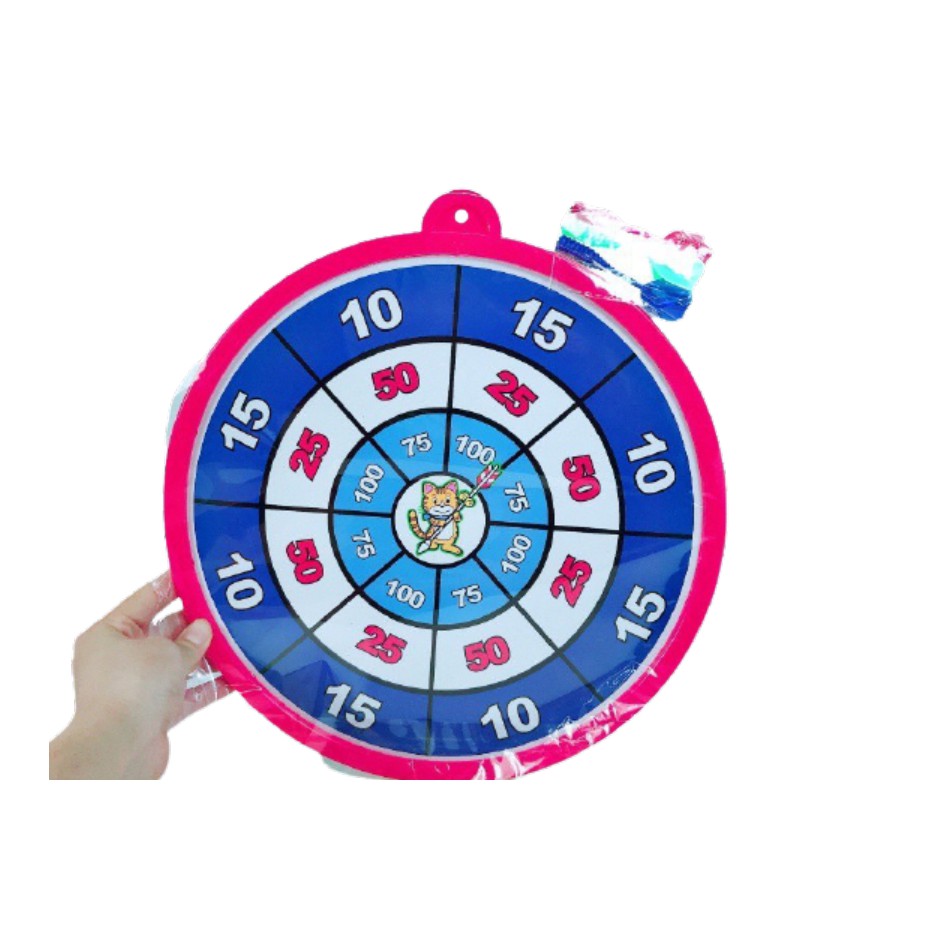 [HCM]Bộ đồ chơi phi tiêu nam châm 2 mặt đường kính 30cm