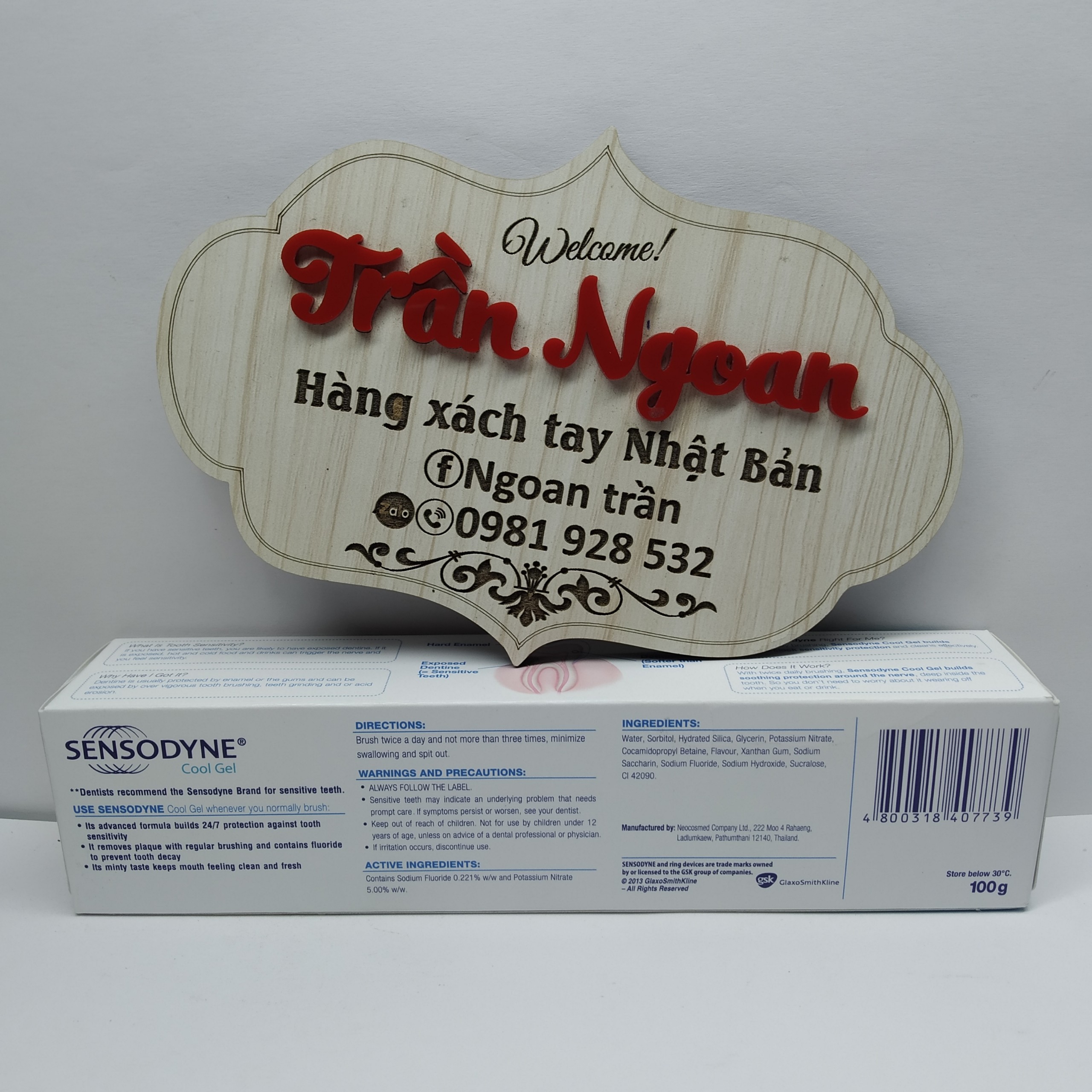 Kem Đánh Răng Sensodyne Cool Gel - Tuýp 100g