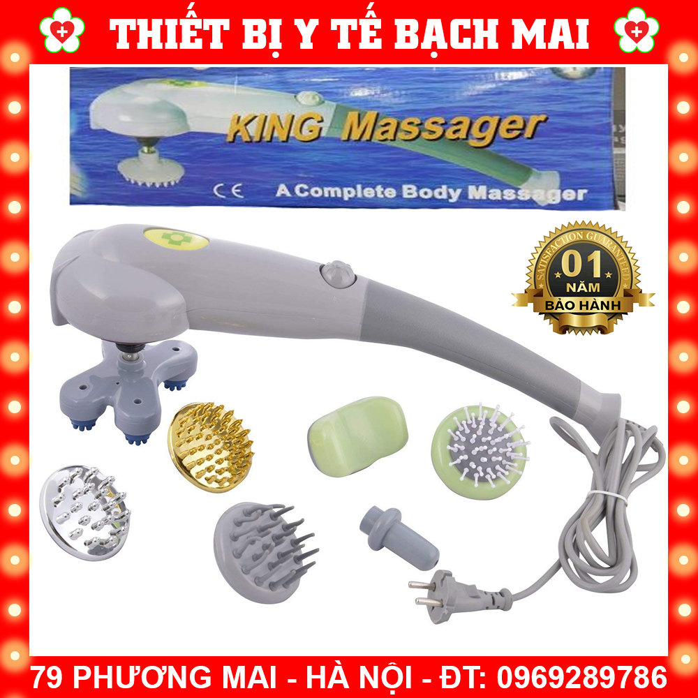 Máy Đấm Lưng 7 Đầu KING MASSAGER